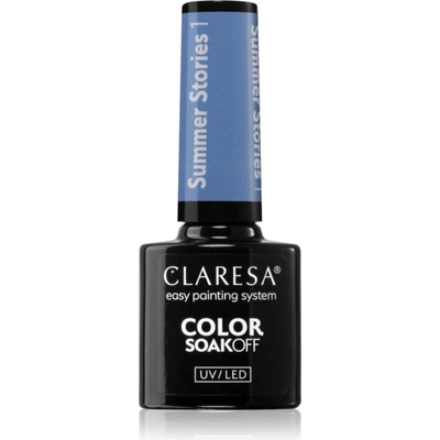 Claresa SoakOff Uv Led Color Summer Stories gélový lak na nechty odtieň 1 5 g