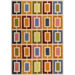 Flair Rugs Ръчно изработен вълнен килим 160x230 cm Retro Blocks - Flair Rugs (503119376498)