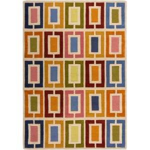 Flair Rugs Ръчно изработен вълнен килим 160x230 cm Retro Blocks - Flair Rugs (503119376498)