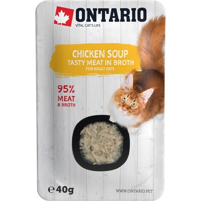 Ontario Cat Soup Chicken with vegetables 40 g