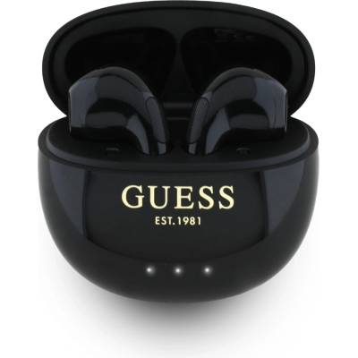 GUESS Glossy Effect Egg Shape Printed Classic Logo