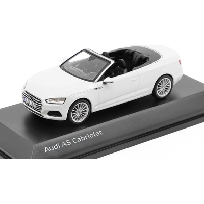 Audi A5 Cabrio 2017 bíláSpark Model 1:43