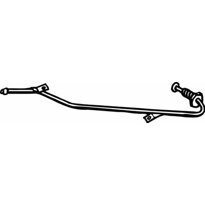 Tlakové vedenie, snímač tlaku (filter pevných častíc) BOSAL 000-099 (000099)