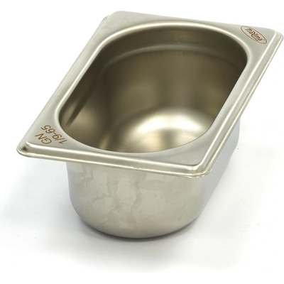Gastronádoba 1/9 GN - hloubka 6,5 cm - 17,6 x 10,8 cm - nerezová ocel