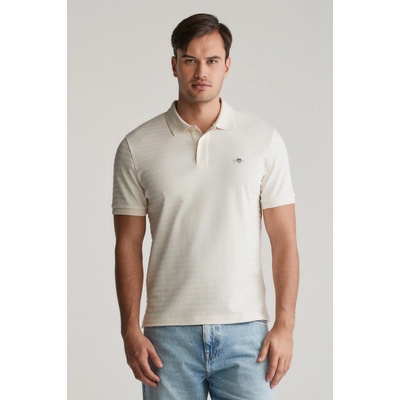 Gant Textured Polo cream