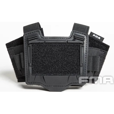 FMA Velcro na závaží pro helmy černá