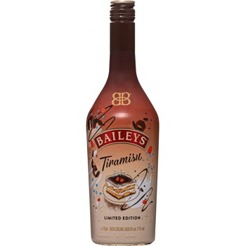 Baileys Tiramisu Irish Cream Liqueur 17% 0,7 l (čistá fľaša)