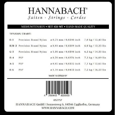 Hannabach PSPG3 8503MT