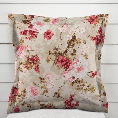 Biante s lemom Leona LN-167 Plané ruže na béžovom 60 x 60 cm