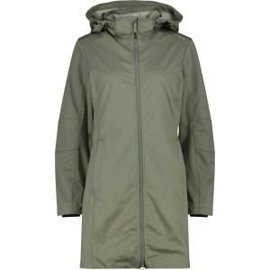 CMP Дамско софтшел яке CMP Women's Parka Zip Hood Softshell jacket - Avocado - размер 46 (EU) (103-2140-0817)