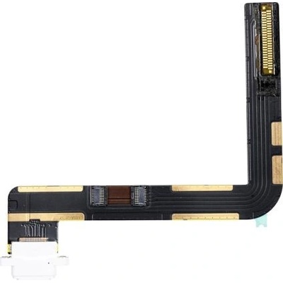 Apple iPad (7th Gen 2019, 8th Gen 2020, 9th Gen 2021) - Nabíjací Konektor + Flex Kábel (White), White