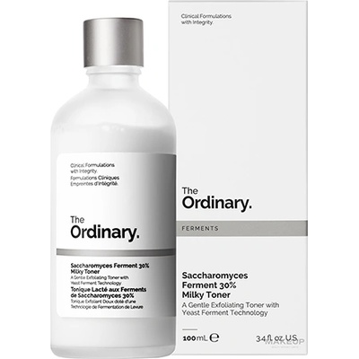 The Ordinary Saccharomyces Ferment 30% Milky Toner нежен ексфолиращ тоник за освежаване и хидратация за жени 100 мл
