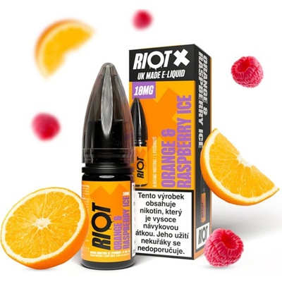 Riot X Salt Orange & Raspberry Ice 10 ml 10 mg