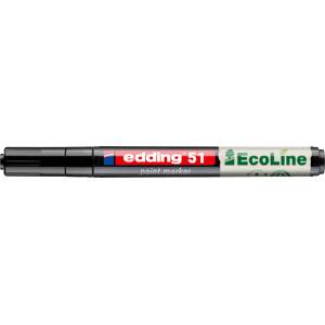 edding 51 EcoLine D10 черен лаков маркер 7580260000 (7580260000)