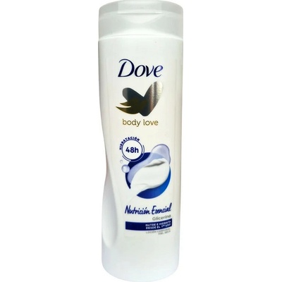 DOVE Telové mlieko Essential Care na suchú pokožku 400ml