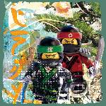 LEGO Платно от канава Lego - Ninjago, Lloyd & Kai (WDC91458)
