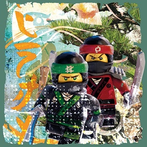 LEGO Платно от канава Lego - Ninjago, Lloyd & Kai (WDC91458)