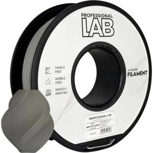 Professional Lab FG-P23-E1, 3D филамент, PLA Matte, 1, 75mm, 1000g, Сив (Grey) (FG-P23-E1)