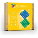 Connetix Základne Dúhová modrá a zelená súprava 2 ks