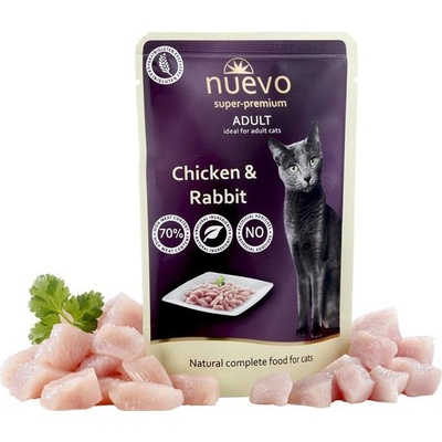 Nuevo Cat Adult Chicken & Rabbit 85 g
