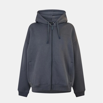 USA Pro Дамски суичър USA Pro Oversized Hoodie Womens - Charcoal