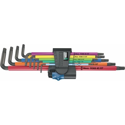 Wera Sada úhlových klíčů TORX Multicolour HF XL 1, 9 dílná 05024470001