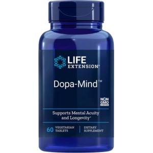 Life Extension Dopa-Mind® | Mental Acuity and Longevity [60 Таблетки]