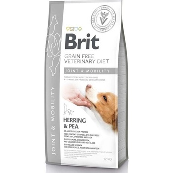 Brit Veterinary Diets Joint & Mobility за поддържане на здравето на ставите и подобряване на подвижността с Херинга и грах 2kg