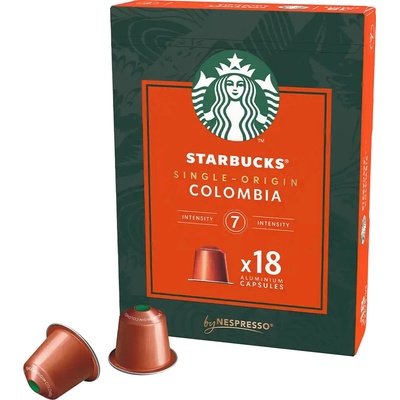 Starbucks Nespresso Single Origin Colombia Medium Roast 18 ks