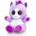 Keel Toys Плюшена играчка Keel Toys Animotsu - Еднорог, лилав, 15 cm (SF0844C)