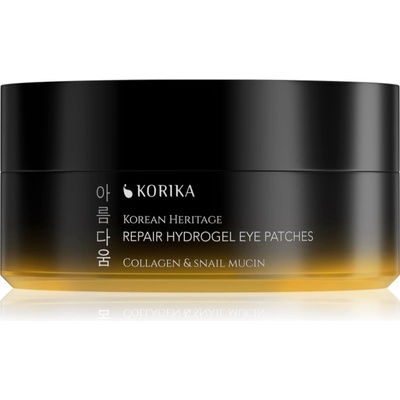 KORIKA Korean Heritage Collagen & Snail Mucin Repair Hydrogel Eye Patches хидрогел стелки 60 бр