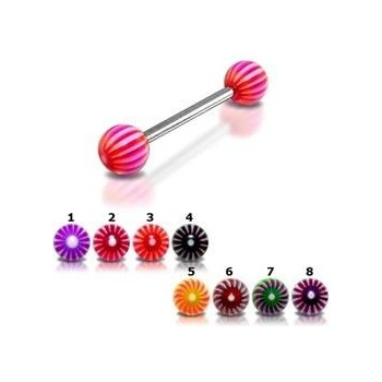 Šperky4U piercing do jazyka PJ01104-08