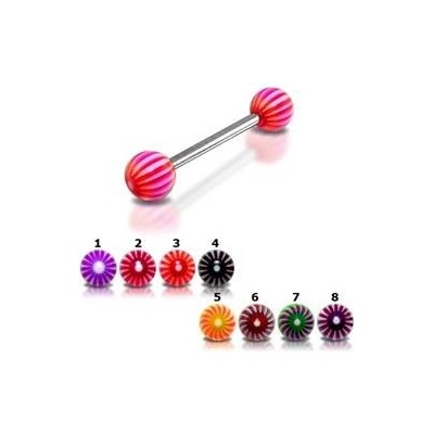 Šperky4U piercing do jazyka PJ01104-08