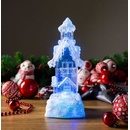 MagicHome Dekorácia Anjel LED meniaca farby s plávajúcimi trblietkami PE 3xAAA 10x25