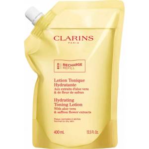 Clarins Hydrating Toning Lotion Refill Серуми за лице, емулсии, флуиди 400ml