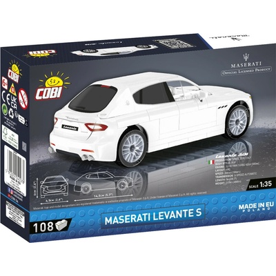 Cobi 24507 Maserati Levante S, 1:35, 108 kostek
