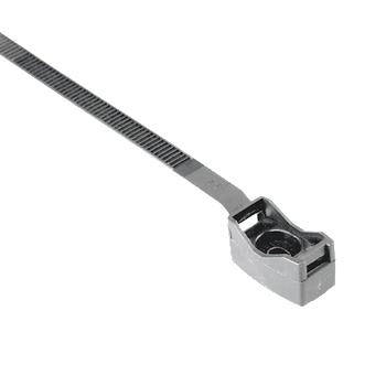 Image 1 of ELMARK ОСНОВА С КАБЕЛНА ПРЕВРЪЗКА СИВА (20 БР ПАКЕТ) (500445)