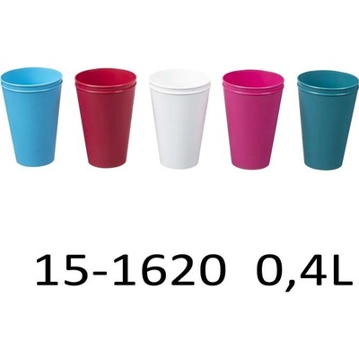 HAVAJ Plastový pohár Plast Team 15 1620 400 ml