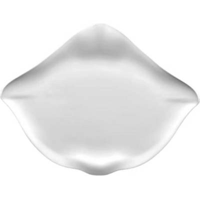 Mělký talíř Cookplay Oceancook Raya 36,5 × 29 × 2,7 cm, matný bílý