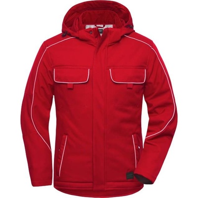 Daiber JN 886 softshellová polstrovaná bunda red