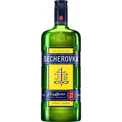 Becherovka 38% 1 l (holá láhev) – Zboží Dáma