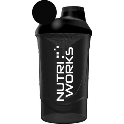 NutriWorks Šejkr 600ml. - černý