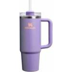 STANLEY 1913 Quencher H2.0 Flowstate Drinking Bottle with Straw 0.89L - Thermo Mug Cools for 9 Hours - 40 Hours Ice Cooled - Thermos Bottle BPA Free - Stainless Steel Drinking Cup - Periwinkle Shimmer - 10000