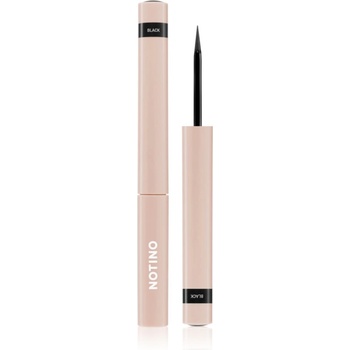 Notino Serum-Infused Lifeproof Eyeliner течна очна линия с активни вещества за растеж на мигли 01 Black 1.7ml