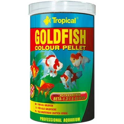 Tropical Goldfish Color Pellet - гранулирана храна за златни рибки