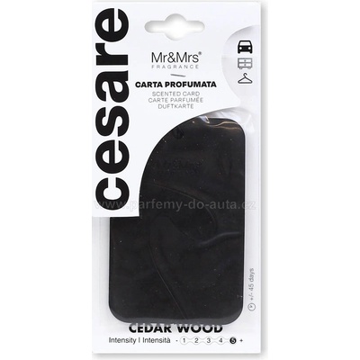 Mr&Mrs Fragrance Cesare Scented Cards Cedar Wood