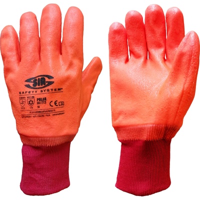 PRA-P-OR s. r. o Prapor polar pvc / Изолирани pvc ръкавици - оранжеви 10 (prapor167010)