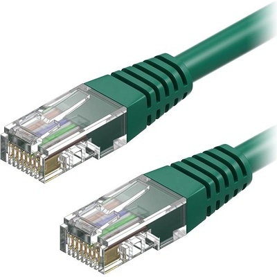 AlzaPower APW-CBP5EU0020E Patch CAT5E, UTP, 2m, zelený