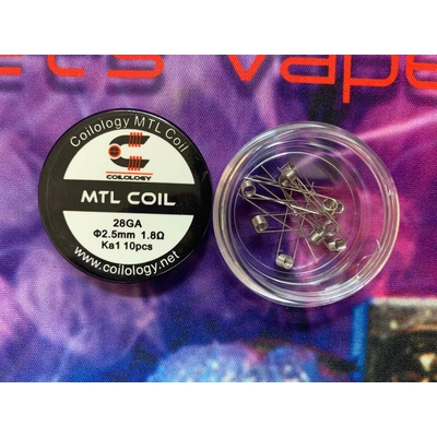 Coilology předmotané kanthalové spirálky pro MTL 1,8 ohm 10ks