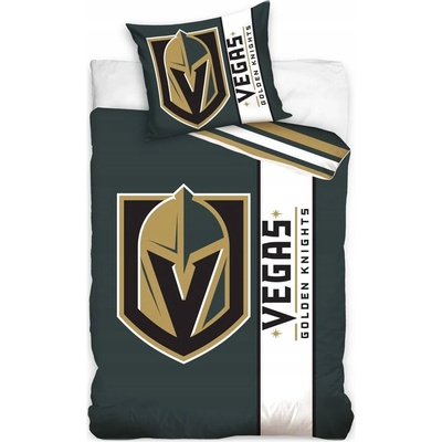 TipTrade obliečky NHL Vegas Golden Knights biele 140x200 70x90